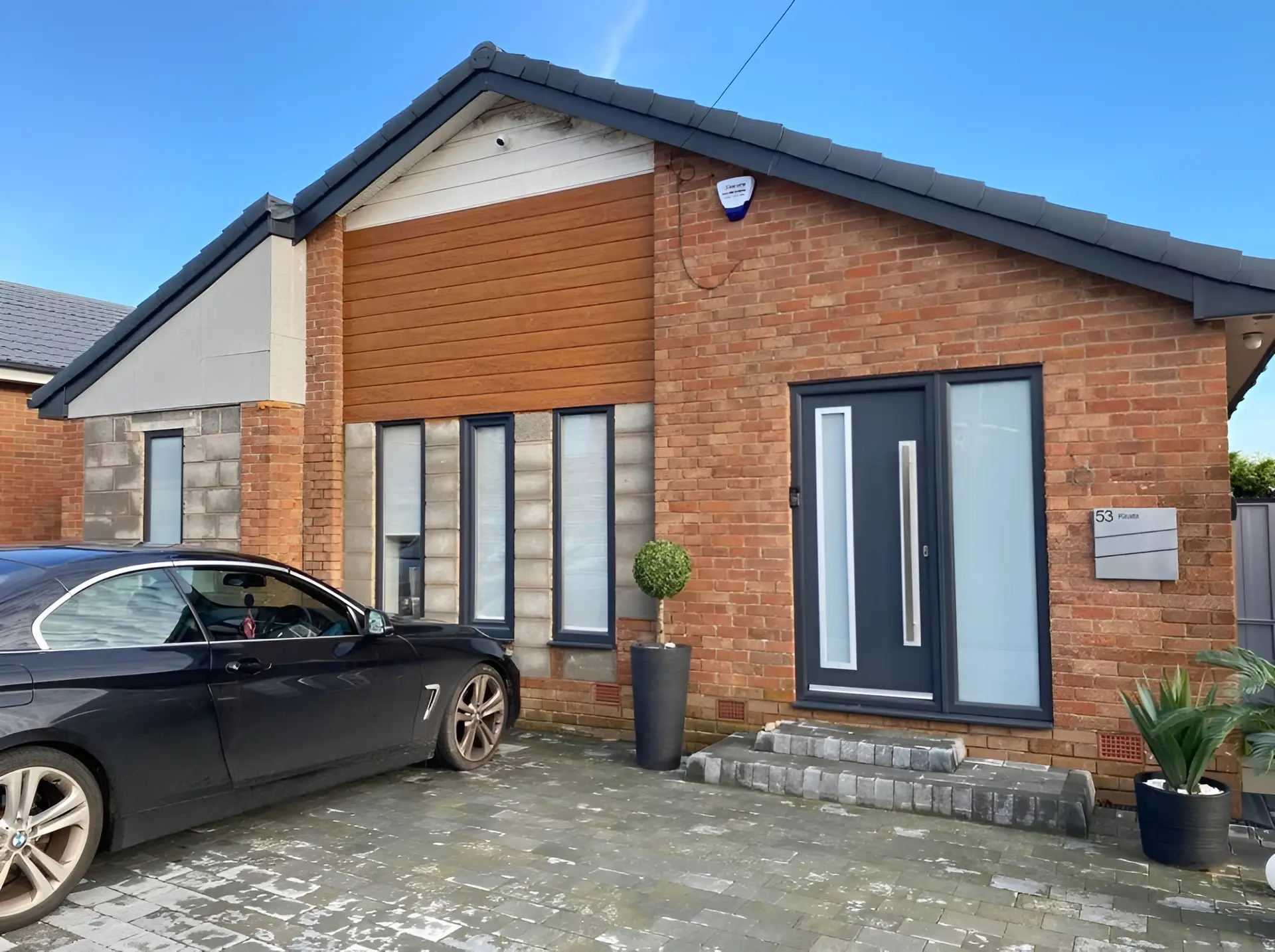 before picture of Bungalow without house render - Cornwall